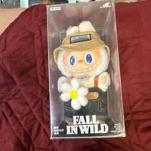 POP MART The Monsters Labubu Fall in Wild Series Vinyl Plush Doll Pendant